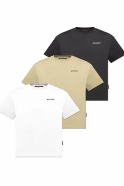 Palm Angels MULTIKOLOR Trójpak t-shirtów