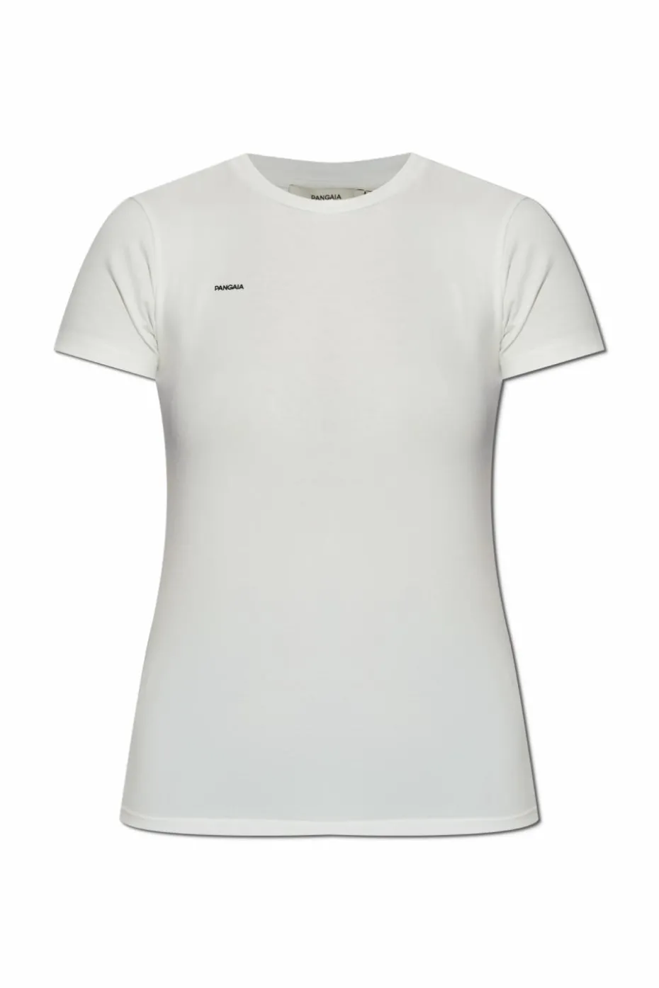 Pangaia BIAŁY T-shirt z logo