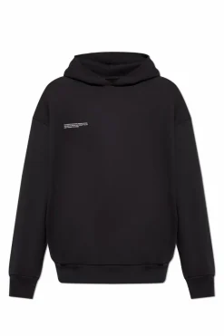Pangaia CZARNY Bluza z logo