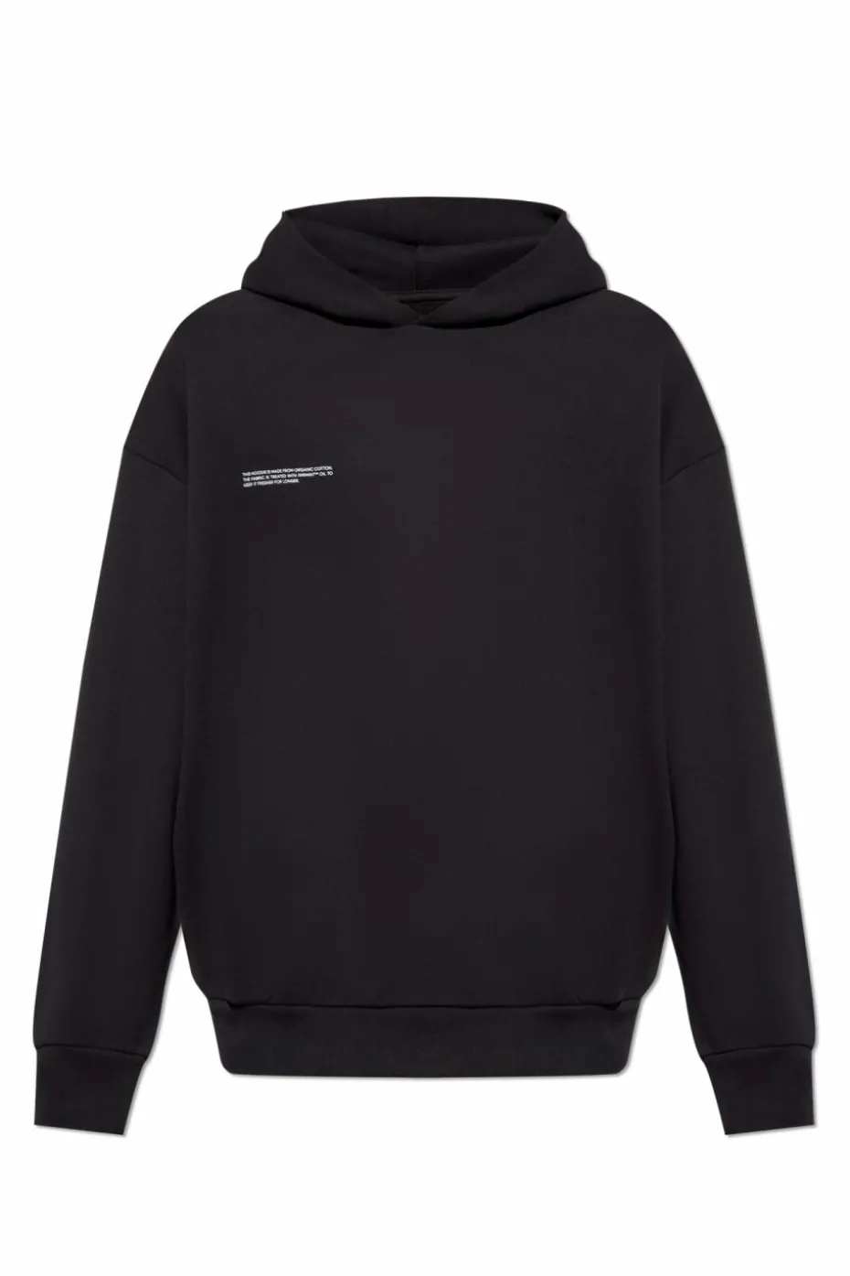 Pangaia CZARNY Bluza z logo