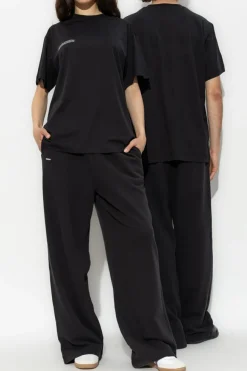 Pangaia CZARNY Trójpak t-shirtów