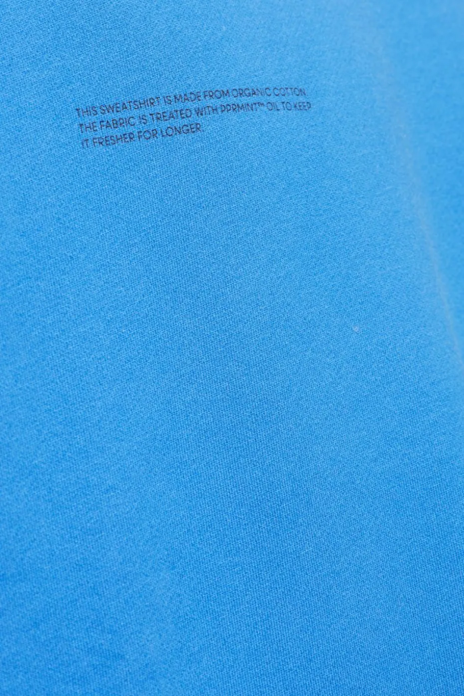 Pangaia NIEBIESKI Bluza z logo