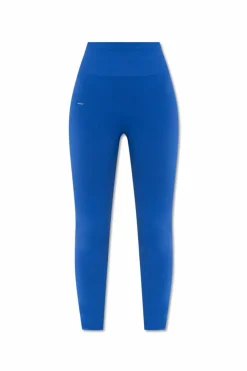 Pangaia NIEBIESKI Legginsy z logo