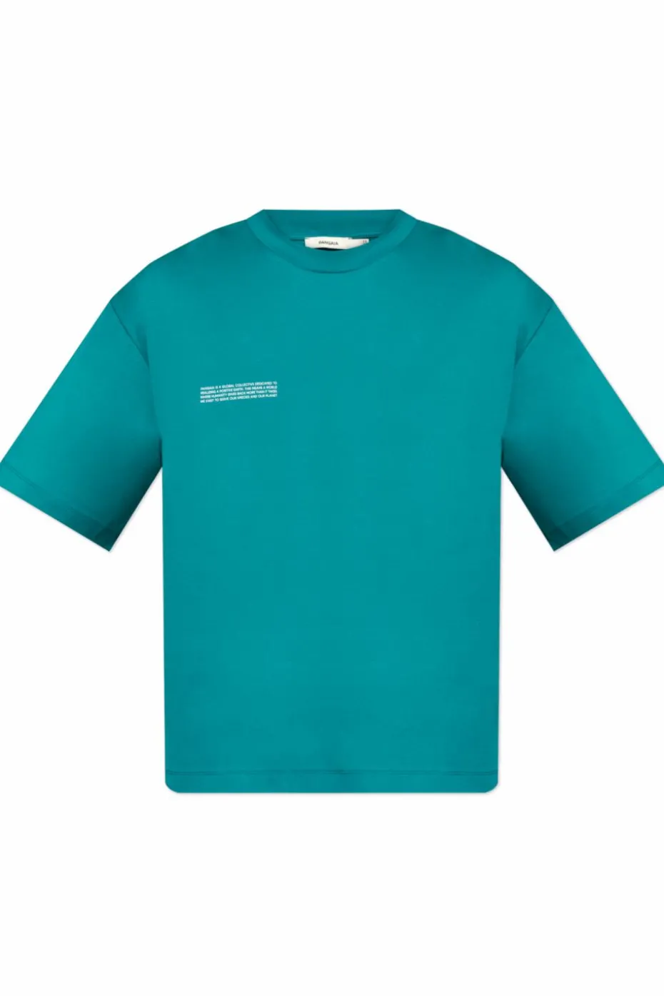 Pangaia ZIELONY T-shirt z nadrukiem