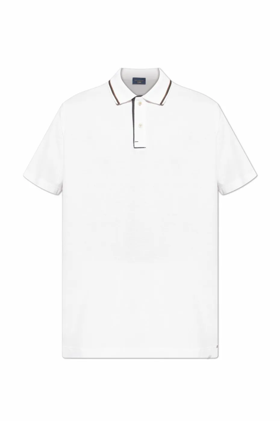 Paul & Shark BIAŁY Polo z naszywką z logo