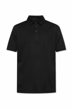 Paul & Shark CZARNY Polo