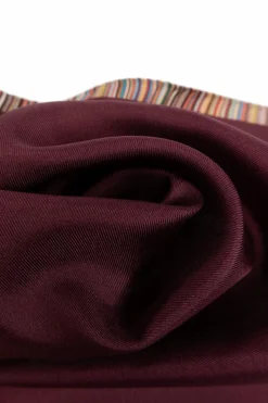 Paul Smith BORDO Jedwabna poszetka