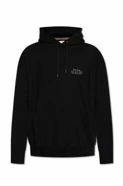 Paul Smith CZARNY Bluza z kapturem