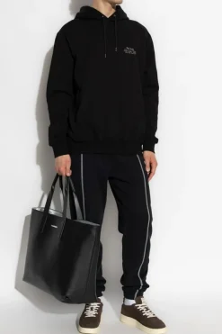 Paul Smith CZARNY Bluza z kapturem