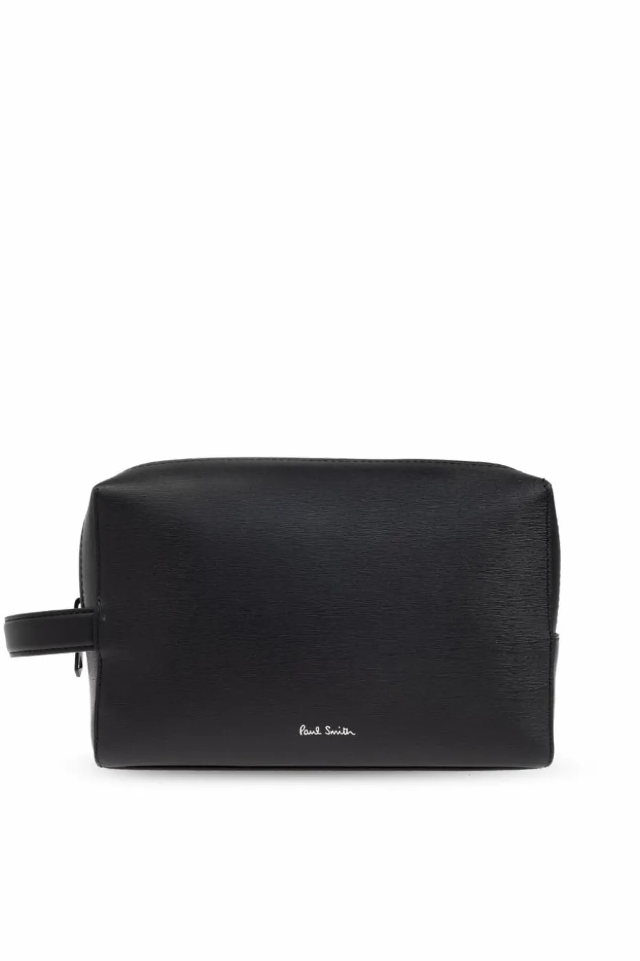 Paul Smith CZARNY Skórzana kosmetyczka