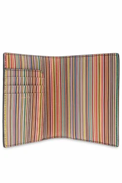 Paul Smith CZARNY Skórzane etui na dokumenty