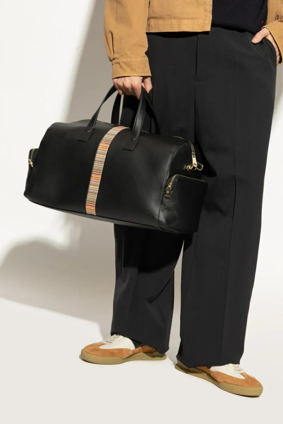 Paul Smith CZARNY Torba podręczna