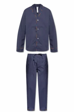 Paul Smith GRANATOWY Dwuczęściowa piżama