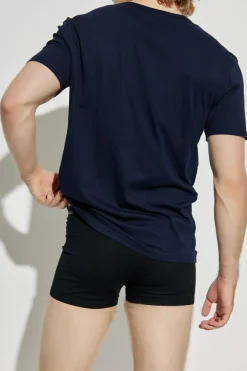 Paul Smith GRANATOWY Trójpak t-shirtów