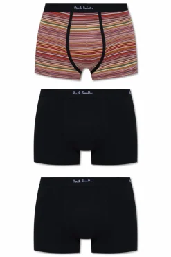 Paul Smith MULTIKOLOR Trójpak bokserek z logo