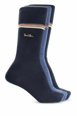 Paul Smith MULTIKOLOR Trójpak skarpet