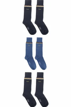 Paul Smith MULTIKOLOR Trójpak skarpet