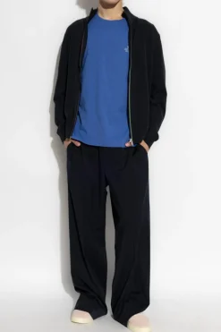 Paul Smith NIEBIESKI T-shirt z nadrukiem
