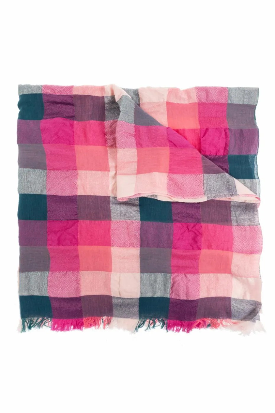 Pleats Please Issey Miyake MULTIKOLOR Plisowany szal