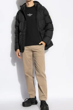 Rag & Bone beżowy Spodnie z kieszeniami