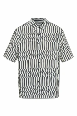 Rag & Bone BIAŁY Koszula z krótkimi rękawami