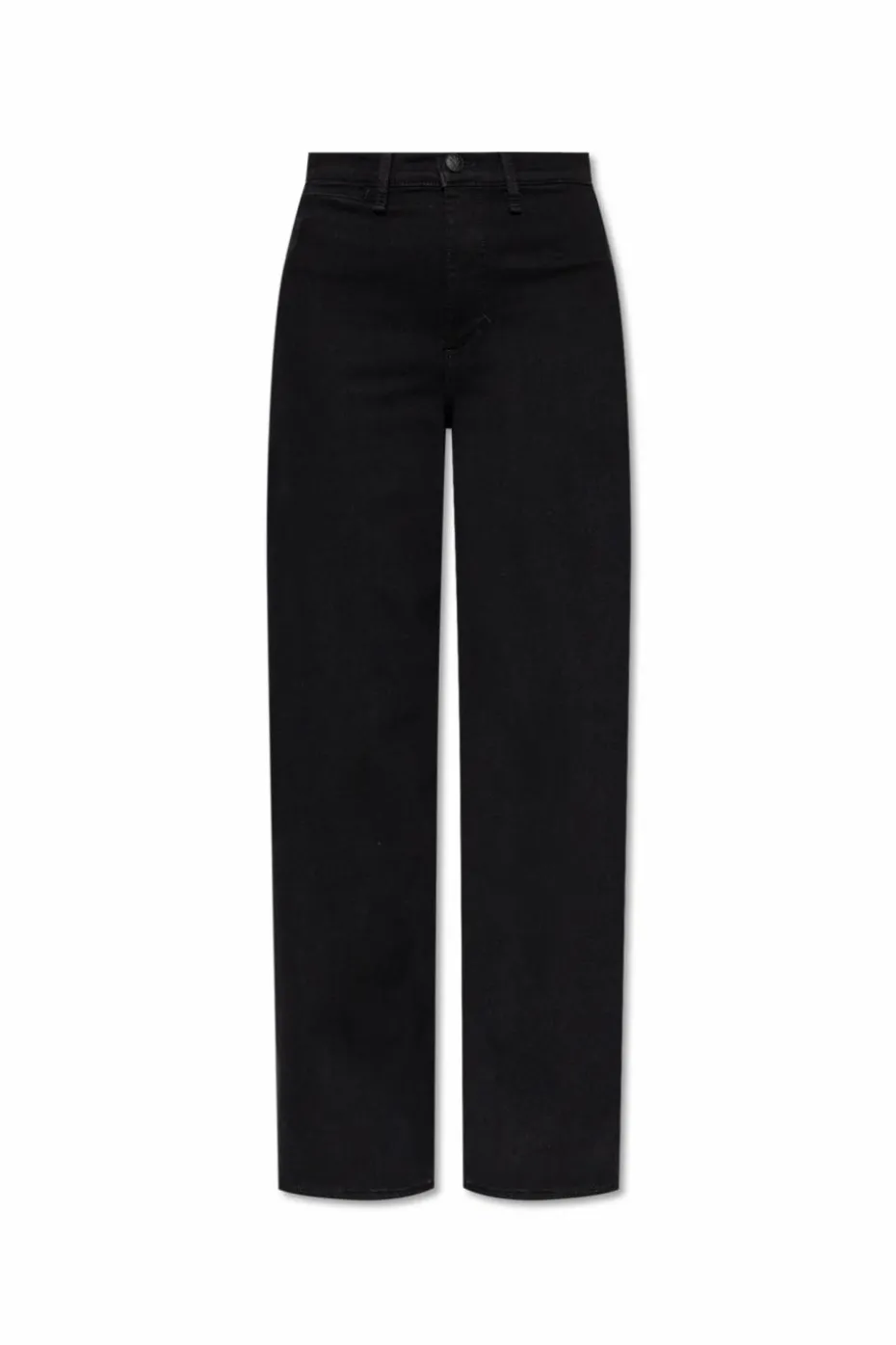 Rag & Bone CZARNY Jeansy z szerokimi nogawkami