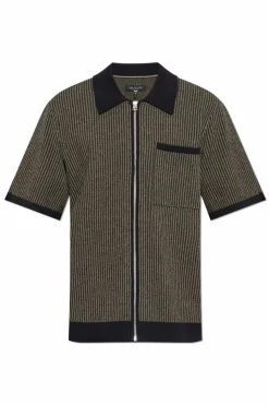 Rag & Bone CZARNY Koszula ze wzorem w pasy