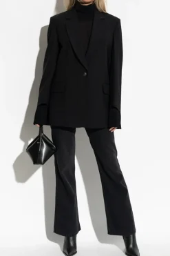 Rag & Bone CZARNY Marynarka z otwartymi klapami