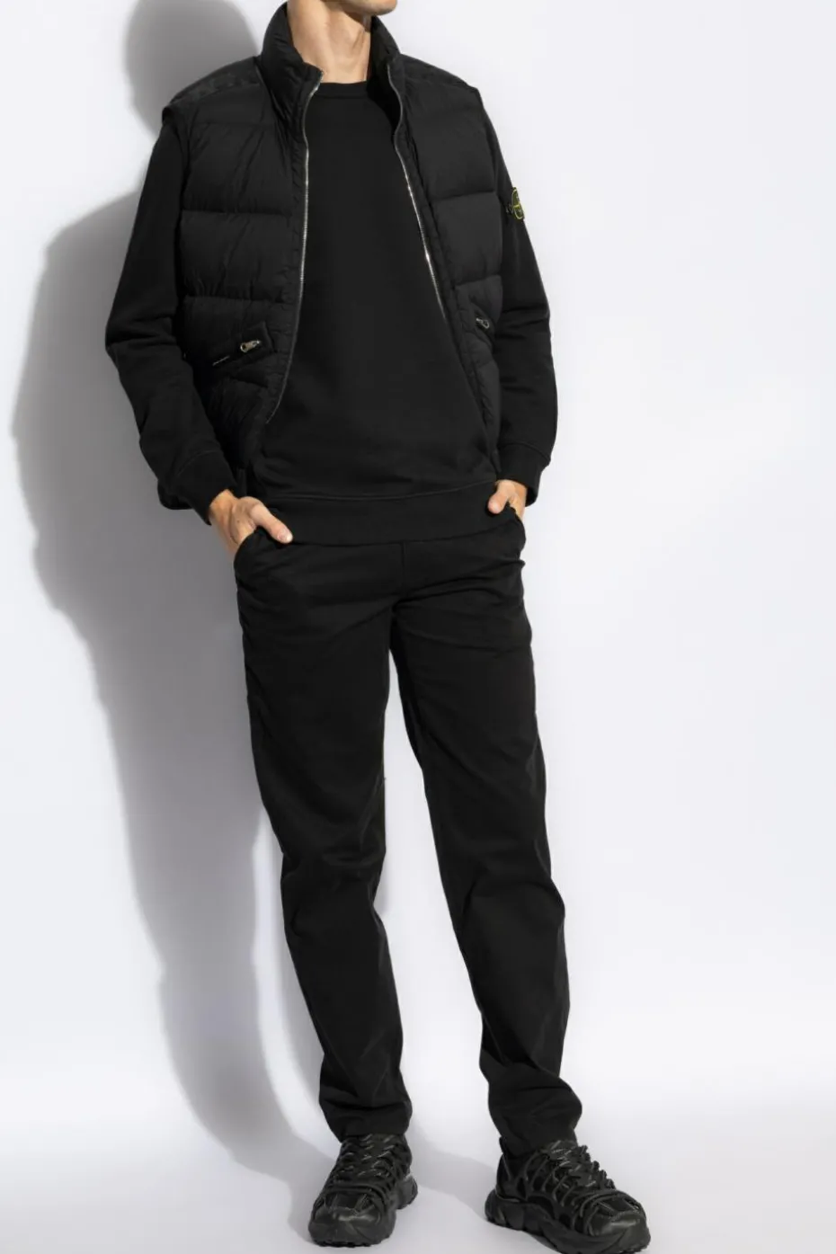 Rag & Bone CZARNY Spodnie z kieszeniami