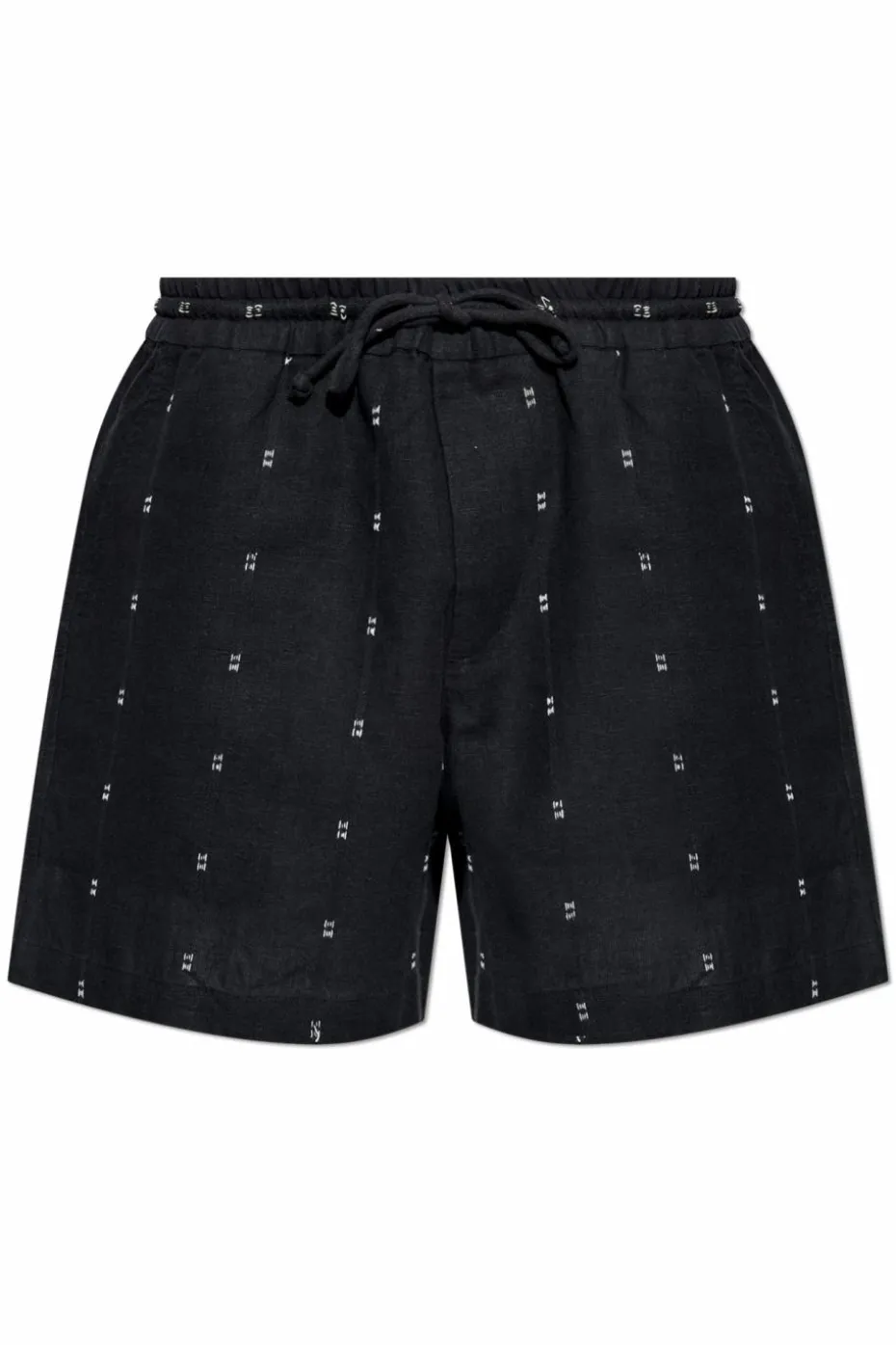 Rag & Bone CZARNY Szorty z kieszeniami
