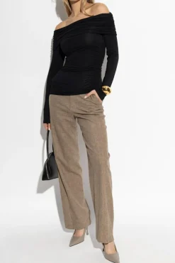 Rag & Bone CZARNY Top `Luca`