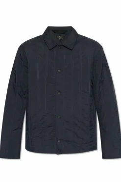 Rag & Bone GRANATOWY Kurtka `Maxwell`