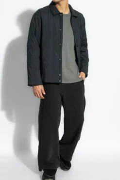 Rag & Bone GRANATOWY Kurtka `Maxwell`