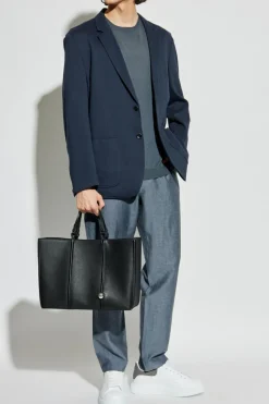 Rag & Bone GRANATOWY Marynarka z otwartymi klapami