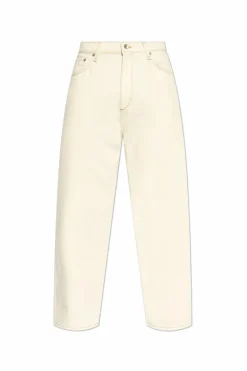Rag & Bone kremowy Jeansy typu `Baggy`