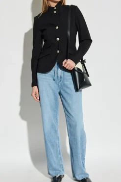 Rag & Bone NIEBIESKI Jeansy z szerokimi nogawkami