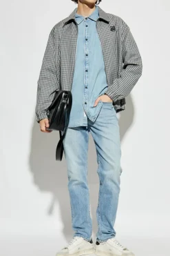 Rag & Bone NIEBIESKI Jeansy typu `Slim`