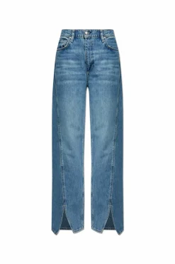Rag & Bone NIEBIESKI Jeansy `The Shea`