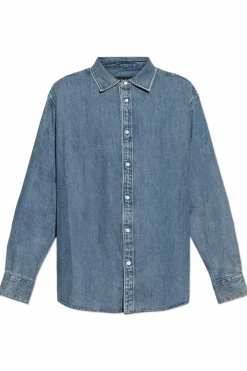 Rag & Bone NIEBIESKI Koszula jeansowa `Corbin`