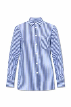 Rag & Bone NIEBIESKI Koszula ze wzorem w paski