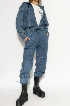 Rag & Bone NIEBIESKI Spodnie `Miramar`