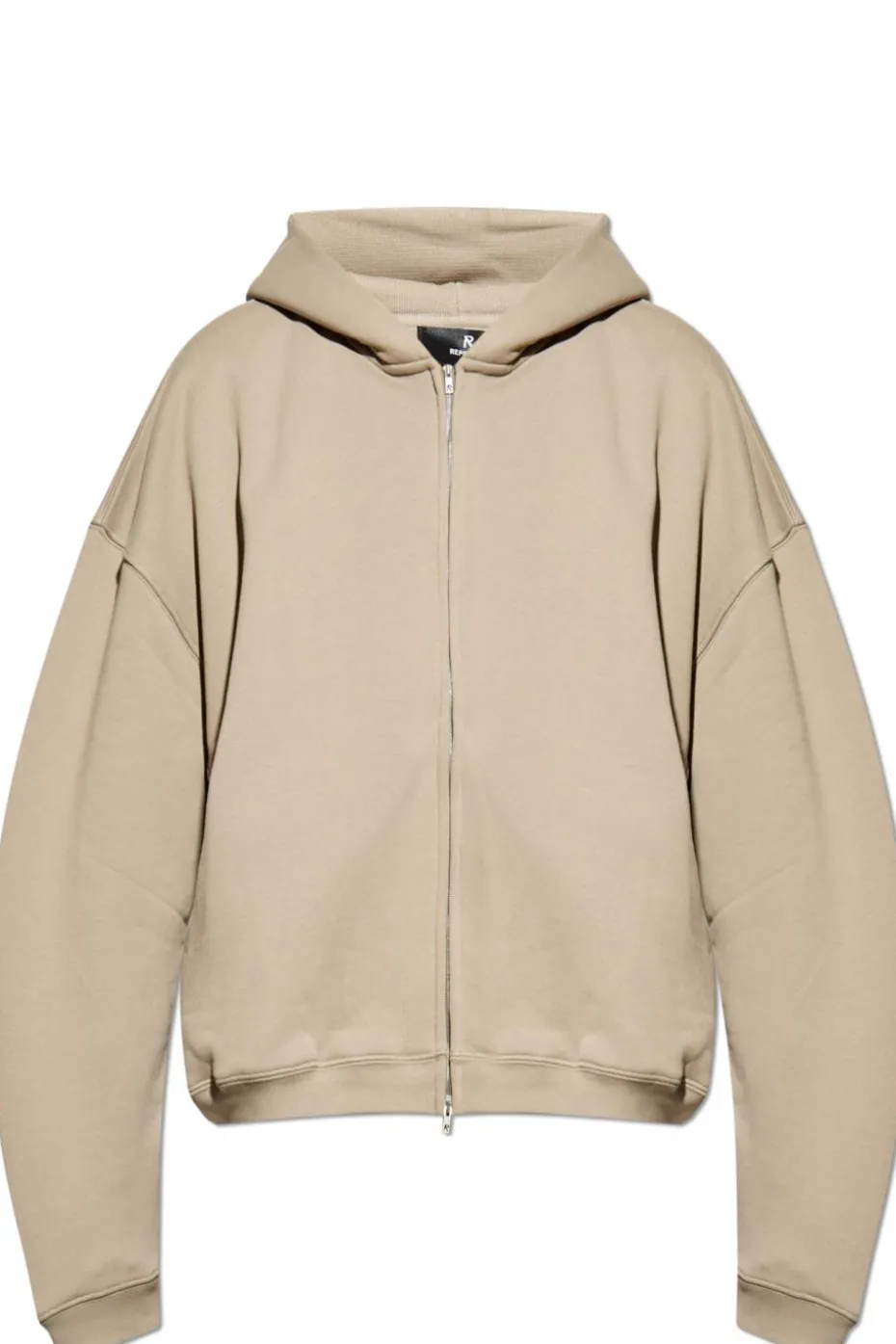 Represent beżowy Bluza z kapturem