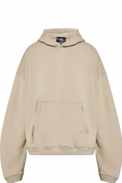 Represent beżowy Bluza z kapturem