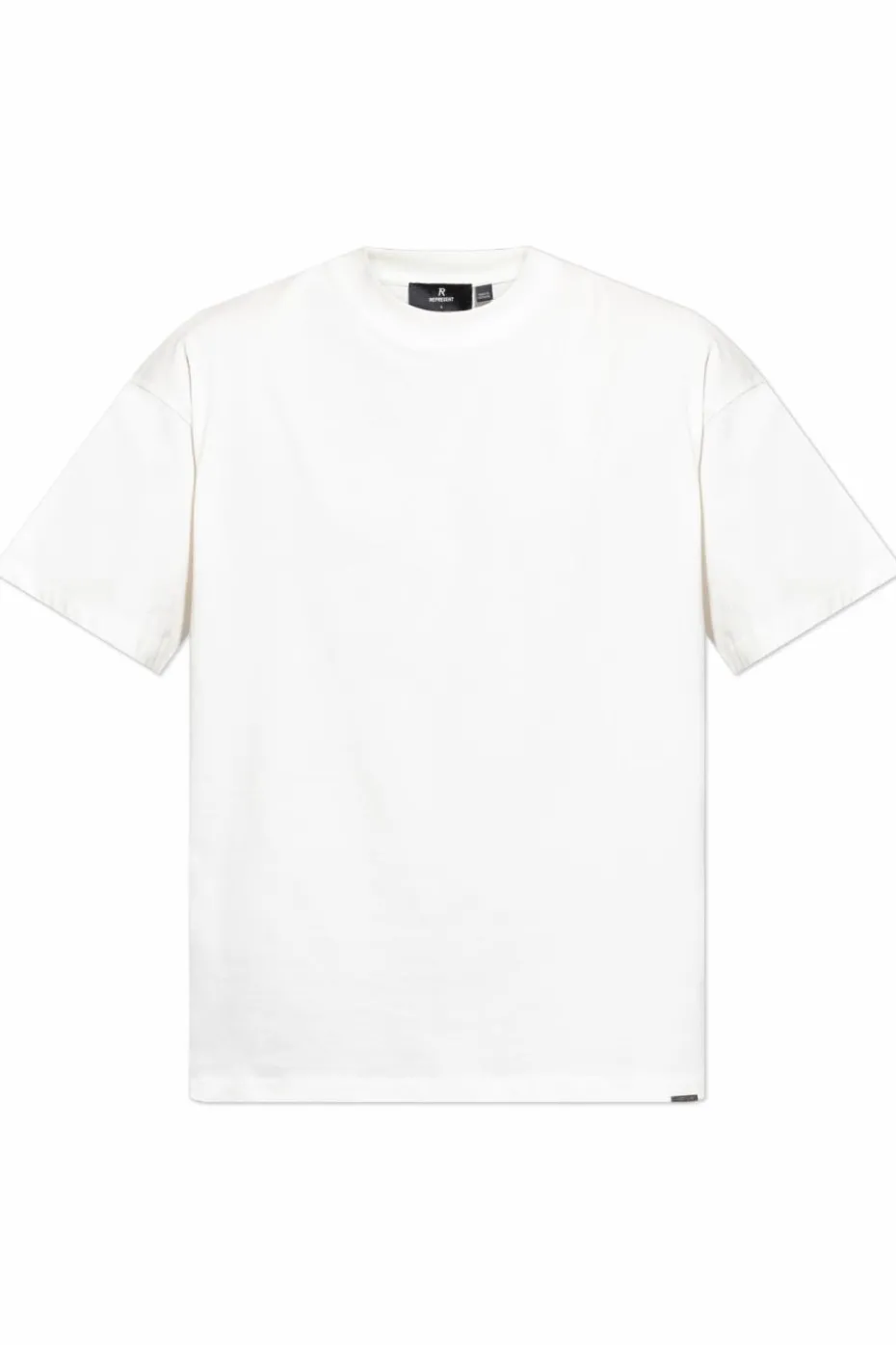 Represent BIAŁY T-shirt `Initial` typu `oversize`
