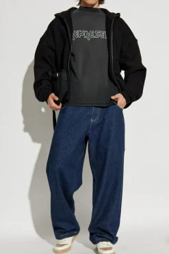 Represent CZARNY Bluza z kapturem