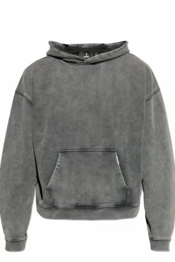Represent SZARY Bluza `Initial` typu `oversize`