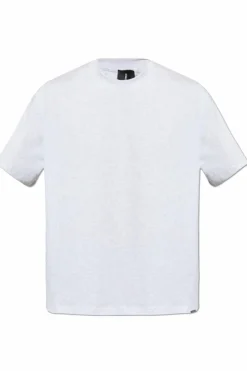 Represent SZARY T-shirt `Initial` typu `oversize`