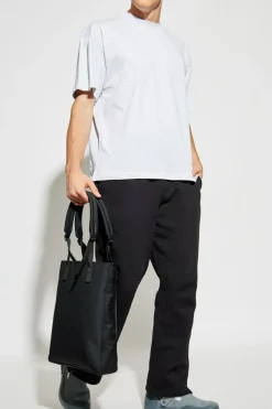 Represent SZARY T-shirt `Initial` typu `oversize`