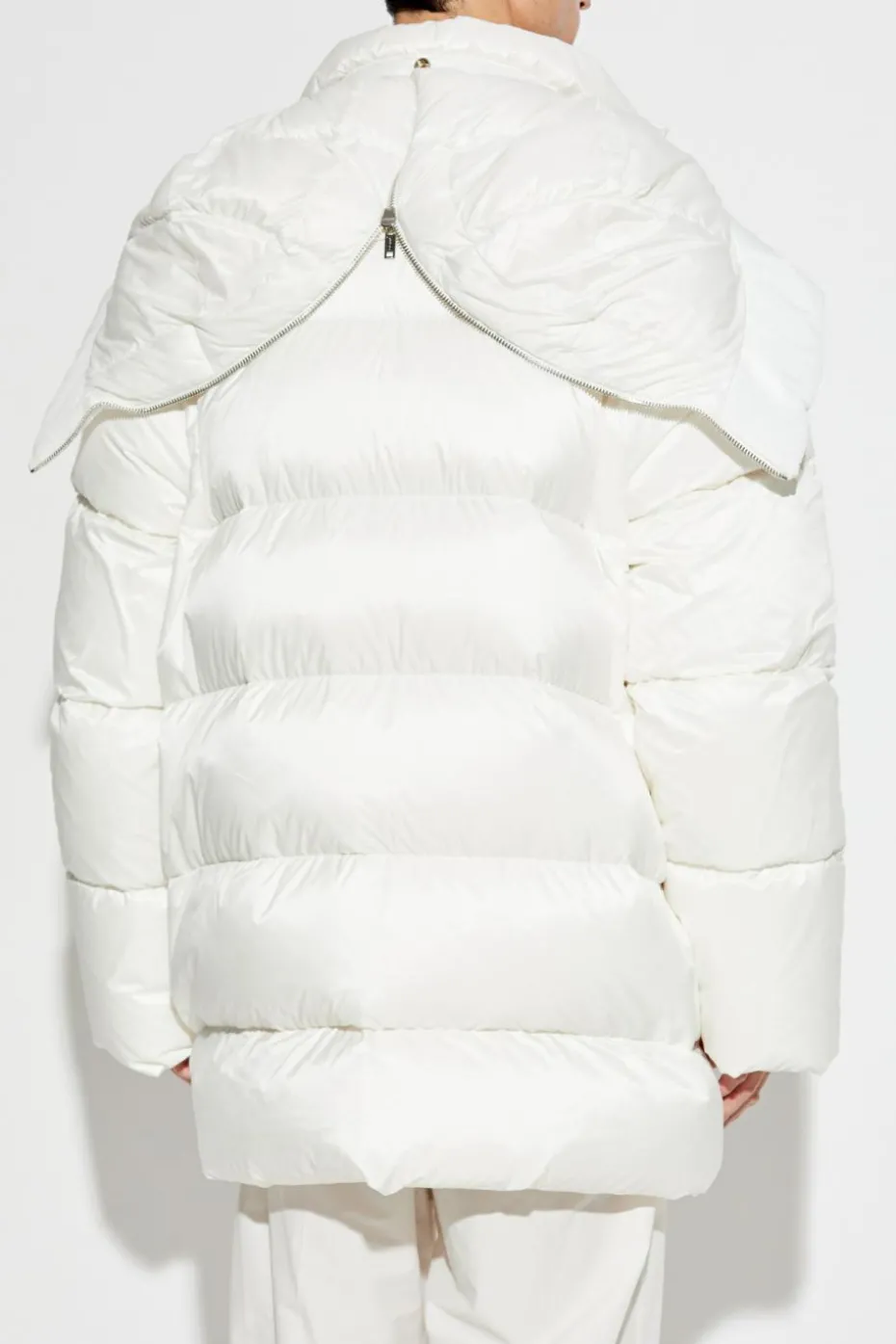Rick Owens BIAŁY Rick Owens x Moncler