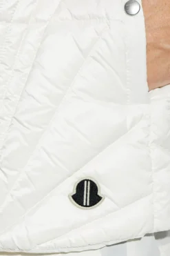 Rick Owens BIAŁY Rick Owens x Moncler